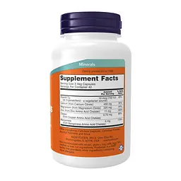 Цитрат Кальцію з комплексом додаткових мінералів Now Foods Calcium Citrate Caps 240 vcaps - мініатюра 3
