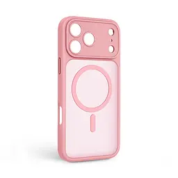Чехол для Apple iPhone 17 Pro Max, Lush MagCase, розовый, противоударная панель-накладка из TPU и PC, полупрозрачный чехол с MagSafe (с магнитом), с защитой камеры, поддержка беспроводной зарядки, защита всего корпуса, ArmorStandart (ARM87502) - мініатюра 2