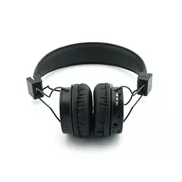 Бездротові навушники з оголов'ям чорні з MP3 плеєром Bluetooth NIA-X3 - мініатюра 4