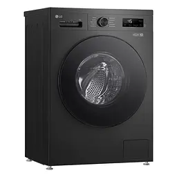 Пральна машина LG фронтальна, 7кг, 1200, A+++, 44см, дисплей, пара, інвертор, чорний (F2Y1HS5J)