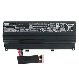 Батарея для ноутбука Asus A42N1403 (ROGs: G751JM G751JT G751JY series) 15V 5800mAh 88Wh Чорний - мініатюра 2