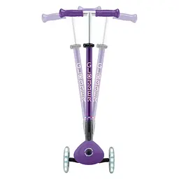 Самокат Globber Elite Lights колеса з підсвіткою 50 кг фіолетово-рожевий (439-603-3) - мініатюра 7