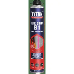 Піна монтажна Tytan Professional B1 вогнестійка 4.5 л (6 шт. x 750 мл) - мініатюра 5
