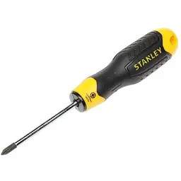 Викрутка хрестова Stanley Cushion Grip Pozidriv PZ1x75 мм DW (0-64-955) - мініатюра 2