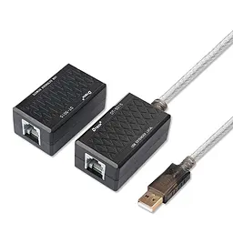Кабель-продовжувач USB 2.0 AM-AF 60.0м USB по витій парі RJ 45 DT-5015 Dtech