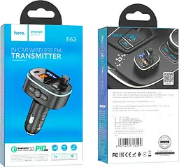 FM-трансмітер Hoco E62 Fast PD20W+QC3.0 BT FM Transmitter (756299) [85427] - мініатюра 8