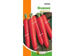 Морква ЯСКРАВА ФЛАККЕ (20 пачок) 2 г