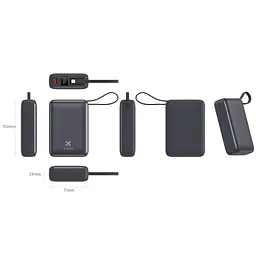 Батарея універсальна Vinga 20000 mAh 45W Display Cable (VPBB2045C) - мініатюра 6