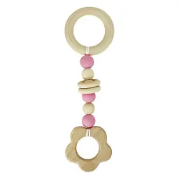 Гризунок дерев'яний MGZ-0410(Pink) Квітка