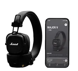 Навушники Marshall Major V Black Original (Підтримка офіційного додатку)(1006832)