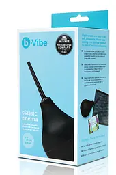Анальний душ B-Vibe Classic Enema, чорний - мініатюра 9