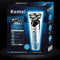 Електробритва Kemei Km-5390 акумуляторна 4 в 1 - мініатюра 3