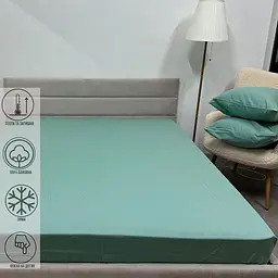 Простирадло Ecotton Super Soft SB-200 фланель на резинці Mint 90х200 см (24458) - мініатюра 2