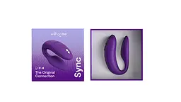 Смарт-вібратор для пар We-Vibe Sync 2 Purple We-vibe SO8762 97229 - мініатюра 3