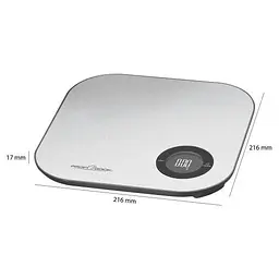 Ваги кухонні Bluetooth Profi Cook PC-KW 1158 BT - мініатюра 6