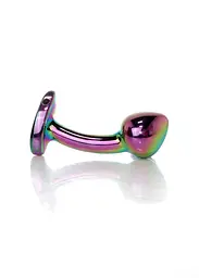 Анальна пробка - Jewellery Multicolour Curved Plug S - мініатюра 3