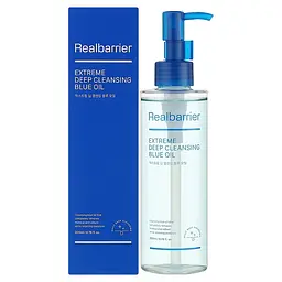 Зволожуюча гідрофільна олія Real Barrier Extreme Deep Cleasing Blue Oil 200 мл (RBR004) - мініатюра 2