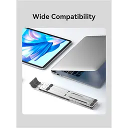 Підставка до ноутбука Vention Laptop X-type Stand Silver Aluminum Alloy (KDMI0) - мініатюра 10