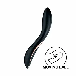 Вібратор Satisfyer Rrrolling Explosion 22 см чорний - мініатюра 6