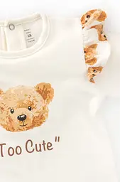 Боді зі штанами та пов'язкою для дівчинки з начосом Girl Bears - мініатюра 5