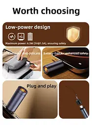 Портативний USB Type-C запальник з вітрозахистом - мініатюра 11