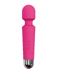 Мінівібромасажер водонепроникний Dorcel Wand Wanderful Magenta, 20х4 см