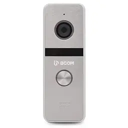 Кольорова Full HD відеопанель з високою роздільною здатністю BT-400FHD Silver, кут огляду 120 °