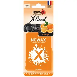 Ароматизатор сухий автомобільний Nowax X Card Orange NX07535