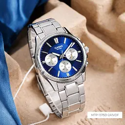 Чоловічий годинник Casio MTP-1375D-2A1 Сріблястий ( AT1141-0256 ) - мініатюра 4