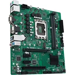 Материнська плата Asus PRO H610M-C D4-CSM s1700 H610 2xDDR4 M.2 HDMI D-Sub mATX - мініатюра 4