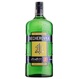 Лікерна настоянка на травах Becherovka, 38%, 0,5 л (55557)