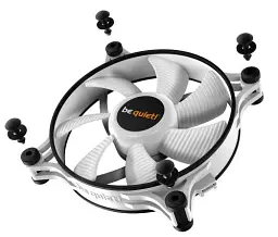 Вентилятор 120 мм, be quiet! Shadow Wings 2, White, 120х120х25 мм, до 1100 об/хв, до 15.9 дБ, 4-pin (PWM), пiдшипник ковзання з гвинтовою нарізкою (BL089) - мініатюра 4