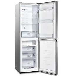 Холодильник Gorenje NRK418ECS4, Grey, двокамерний, загальний об'єм 256L, корисний об'єм 171/85L, No Frost, A+, 182.4x55x55.7 см - мініатюра 3