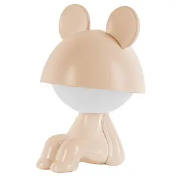 Світильник-нічник Kite LED з акумулятором Cute Mouse персиковий (K25-316-2-4) - мініатюра 2