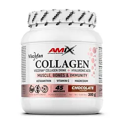 Бичачі колагенові пептиди AMIX Collagen Viscofan, 300 грам - Шоколад