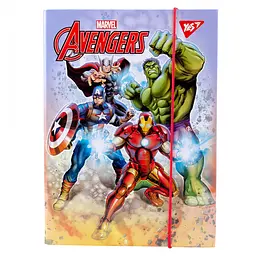 Папка для зошитів Yes, картонна, В5, Marvel Avengers, 491897