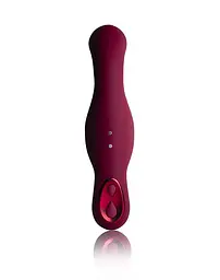 Універсальний sit-on-top вібратор Rocks Off Ruby Glow Blush, пульт ДК - мініатюра 3