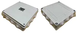 Коробка розподільча монтажна (АБС пластик) IP65 200х200х80 Lumano