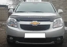 Дефлектор капоту мухобійка Chevrolet Orlando 2010-
