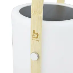Ліхтар кемпінговий Bo-Camp Longford Solar 150 Lumen Bamboo/White (5818878) - мініатюра 7