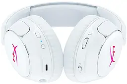 Ігрова гарнітура HyperX Cloud Flight 2 WL/USB-A/USB-C White (B5VC5AA) - мініатюра 2