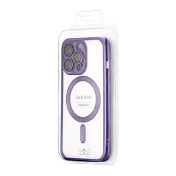 Чохол Ductil Metallic Edge with MagSafe (Protected Camera & Lens) iPhone 15 Pro Deep Purple - мініатюра 2