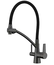 Змішувач для кухні KOER KB-72003-07 із підключенням до фільтру KR3377 - мініатюра 1