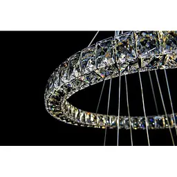 Люстра Linisoln 8282 хрустальна 60см LED 70Вт регулююча висота - мініатюра 10