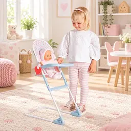 Стільчик для годування ляльки Chicco (12408.00) - мініатюра 3