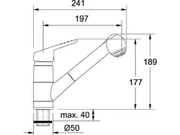 Змішувач для кухонної мийки Franke Cascada Window 115.0014.879 - мініатюра 2