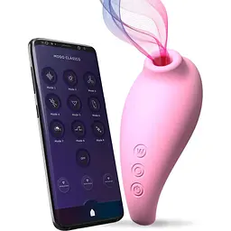 Вакуумний стимулятор Adrien lastic Revelation Pink + App (SO8533) [108464] - мініатюра 5