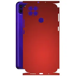 Защитная пленка StatusSKIN для Motorola moto G9 Power Корпус Винил красная матовая