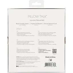 Розкішні вагінальні кульки Pillow Talk - Frisky Pink - мініатюра 10