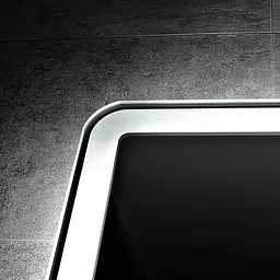 Дзеркало Dusel DE-M3051 75x120, Білий - мініатюра 2